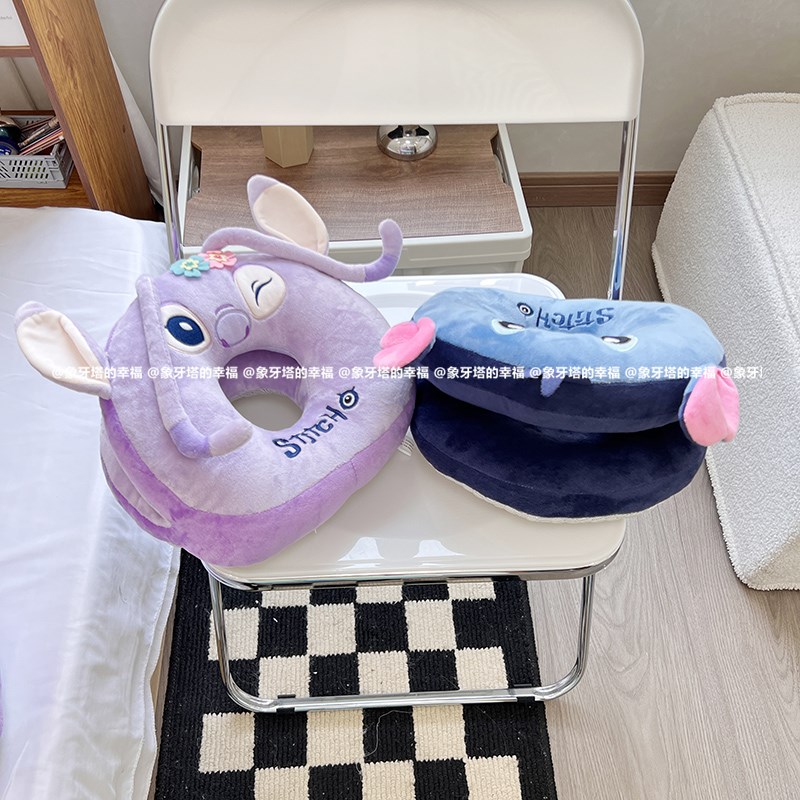 夏季冰豆豆面用趴睡枕办公睡觉午休枕头可爱卡通午睡枕趴趴枕礼