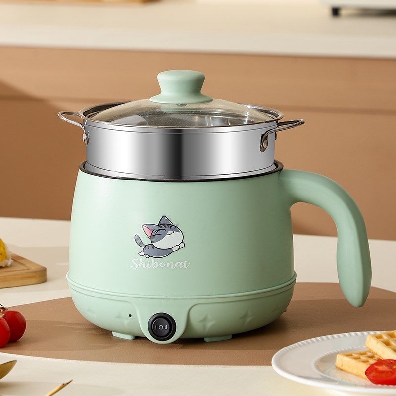 小锅多功能小型家用宿舍电锅小2人1电煮锅一人食用煮面单人小火锅