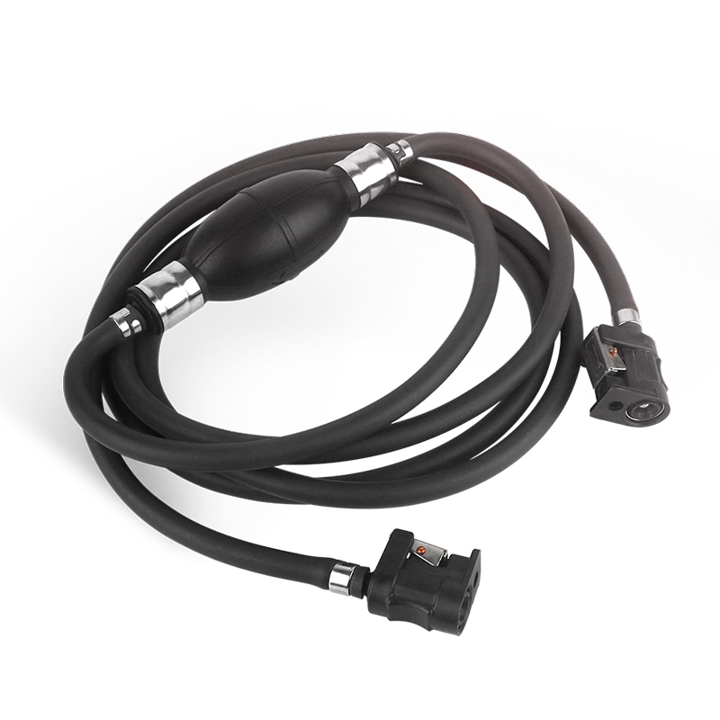 船外机输油软管总成油箱油管连接器加长加厚款防腐静电船用6-8MM