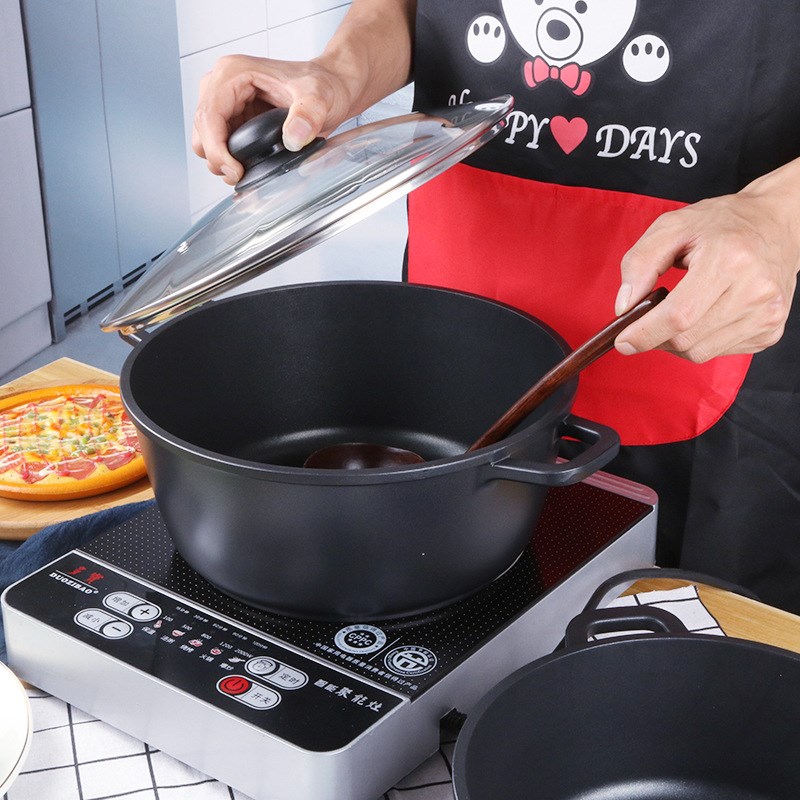 重庆鸡公煲武汉黄蜀鼠专用锅复底加厚焖锅大容量汤煲商用不粘干锅