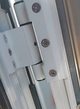 重型三翼断桥铝合金门窗合页隔热平开窗户铰链 A97合页50型窗折页