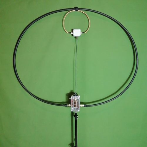 MRA-821短波电台小环天线20瓦 3.5--22MHZ 2023透明款