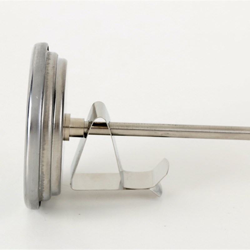 三印加大表盘食品温度计超长探针0cm不锈钢高精度油温计油炸高温