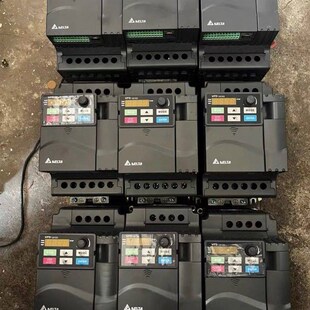 成色不错 功能包好 VFD037E43 实物拍摄 台达变频器