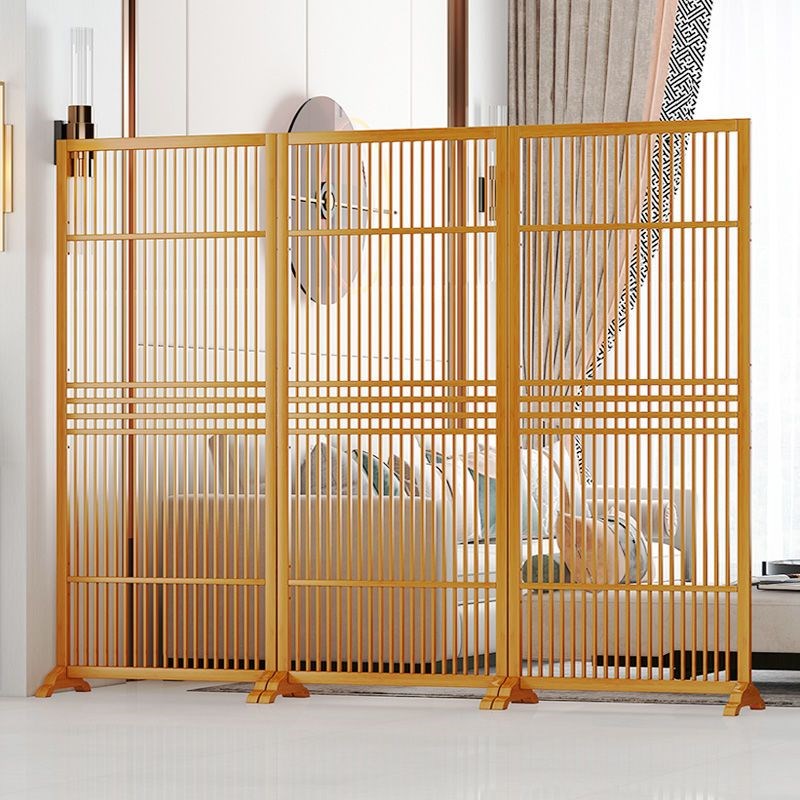 入户屏风隔断客厅卧室进门玄关格栅遮挡装饰墙办公室折叠移动座屏