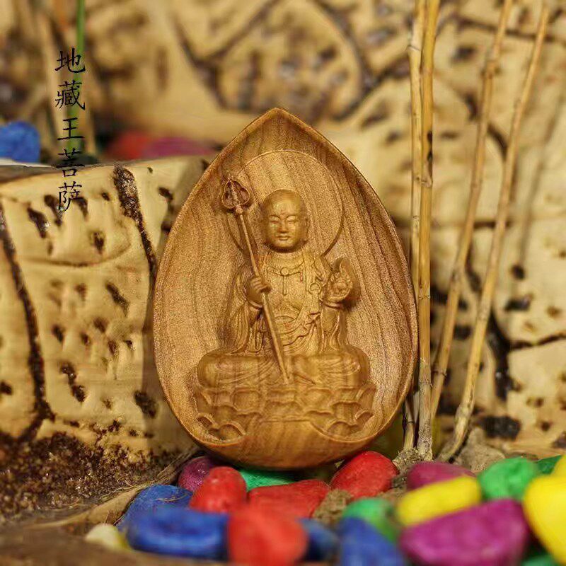 澳洲檀香木雕刻十二生肖守护小挂件吊坠实木迷你文玩小檀工艺品店