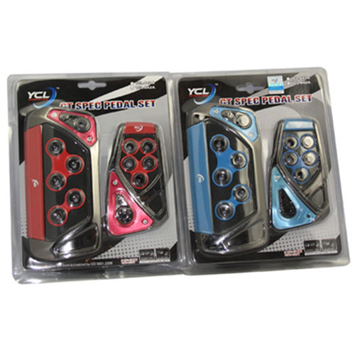 汽车脚踏板改装通用车型金属铝合金刹车防滑垫套离合器油门脚踏板