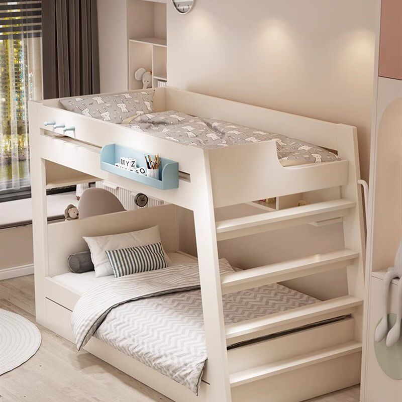 双层床档板上下床上下铺同宽子母床儿童床高低床包安装梯形床组合