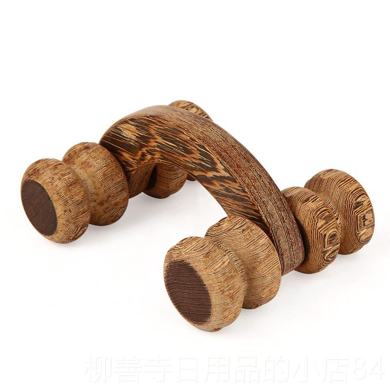 正品月车滚轮摩按器腿脚底头背部颈椎小部手动穴位五球行经络刷按