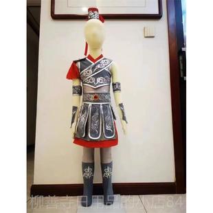 正品儿童京剧戏剧花服木兰蹈演出典木兰从舞军古独舞艺考服装中国