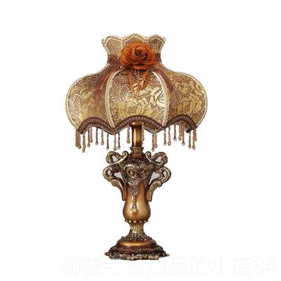 正品新款欧式台床头灯轻奢覆古创意古卧典美式主卧室厅客灯结婚气