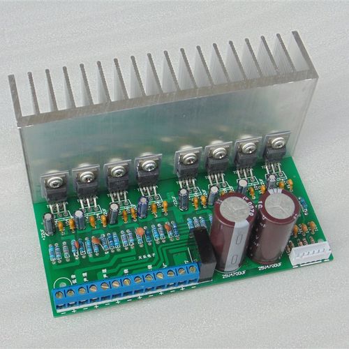 TDA2006五声道BTL大功率功放板纯后级成品板可兼容TDA2030 LM1875