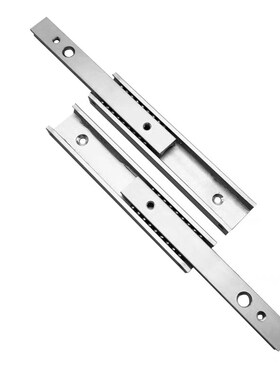 20宽铝合金轻载抽屉滑轨两段式替IDA51/DRA-100/200/300/400/500