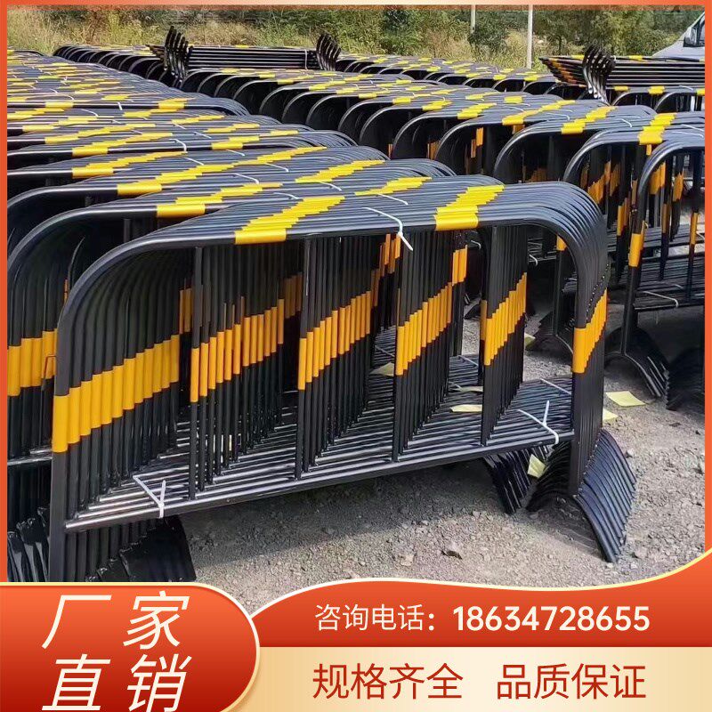 湖北铁马护栏防护栏围栏隔离栏道路施工栏移动护栏安全隔离围栏