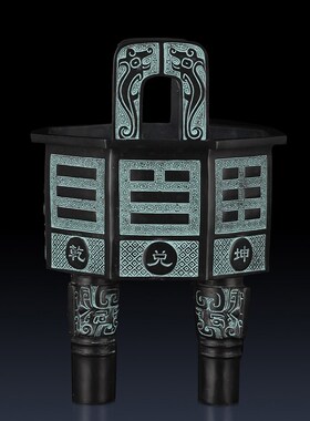 铜艺铺青铜鼎工艺品摆件家居装饰铜鼎礼品客厅饰品摆件