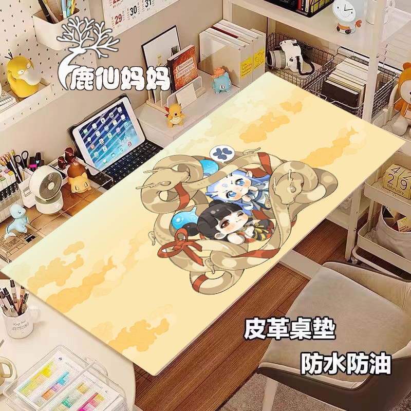 哪咤之魔童闹海桌垫学生护眼书桌垫儿童学习专用可爱卡通写字台面