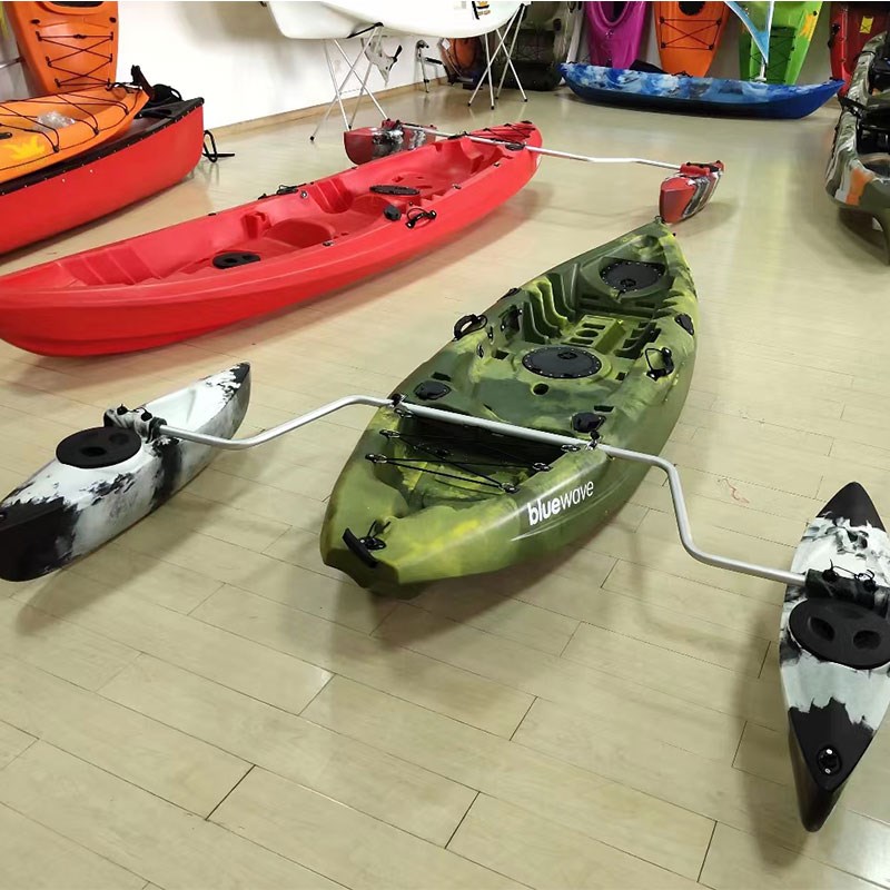 新款卡亚克平衡筒皮划艇钓鱼船通用型浮筒塑料独木舟平衡器配件