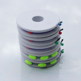 张剑手作溪流钓线组 钓底钓浮皆可 浅滩急流刷溪哥马口石斑鱼钓组