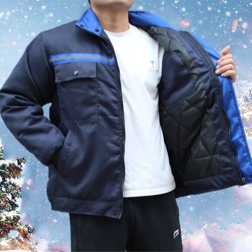 劳保棉袄冬季棉服加厚工作服上衣防寒工地外套汽修保暖棉衣工装服