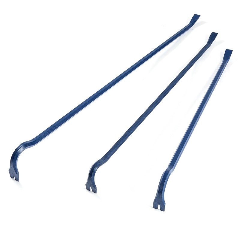 钢扁六角大小棱钢钎机重型专用短扒胎撬棍木工工具翘棍六撬棒拆模