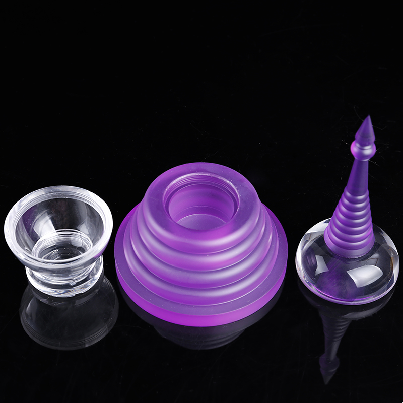 压克力舍利塔塑料仿琉璃泰式摆件嘎乌用品供具七彩色