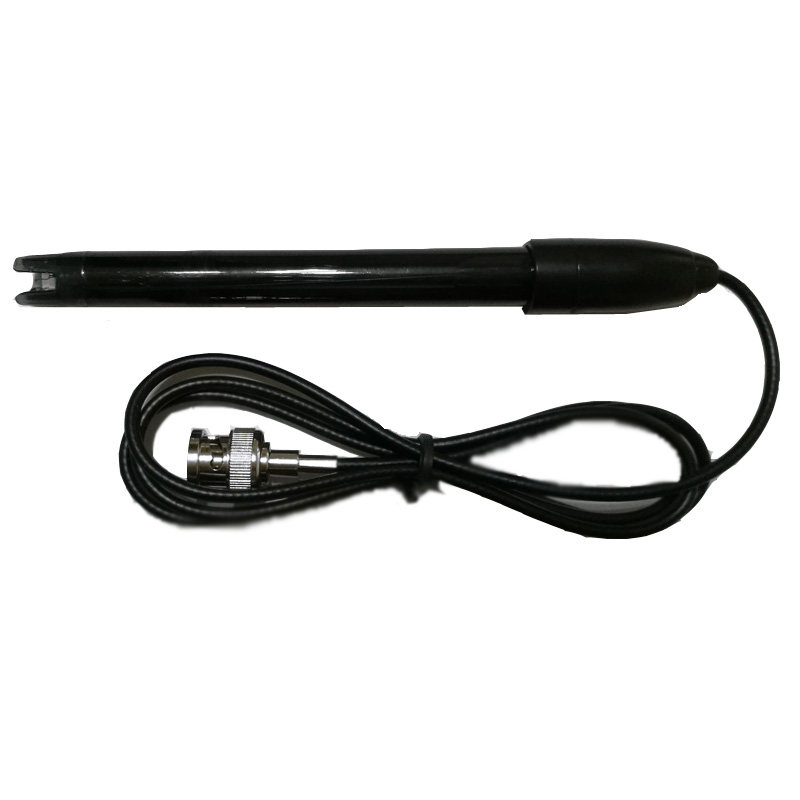 pH电极传感器pH探头酸碱鱼缸水族海缸欧德尼长寿命高精度固定支架