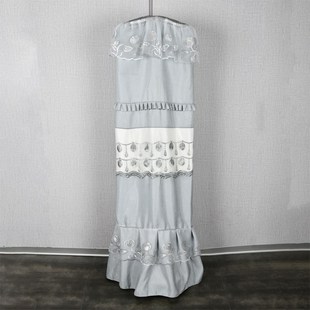 挂烫机防尘罩双杆家用单杆衣架圆柱罩烫熨斗韩版现代中式蕾丝布艺
