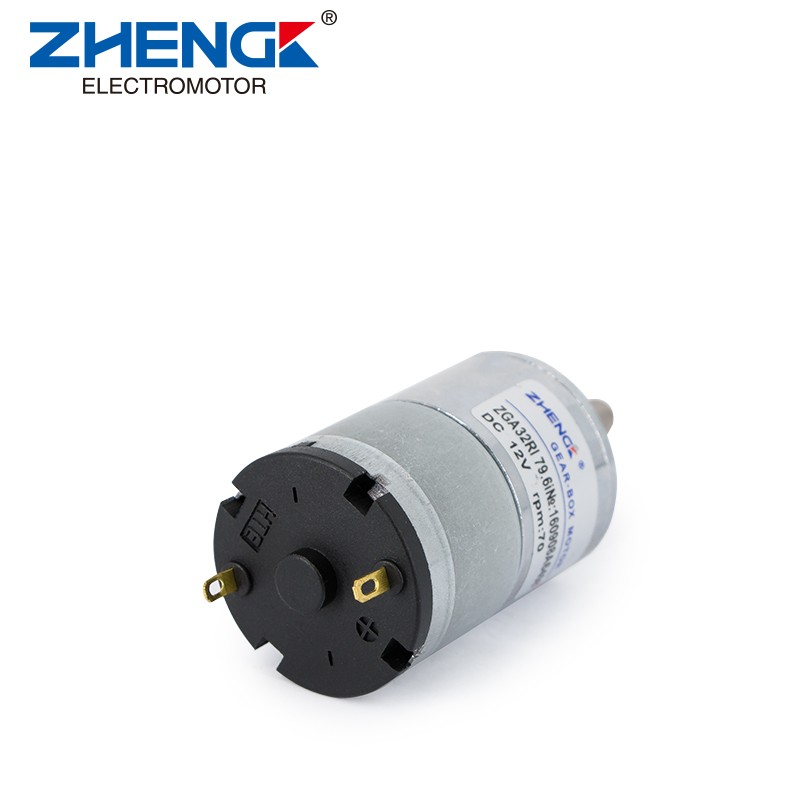 正科ZGA32RI 微型直流减速电机 12v 24v 32mm减速马达 各种转速