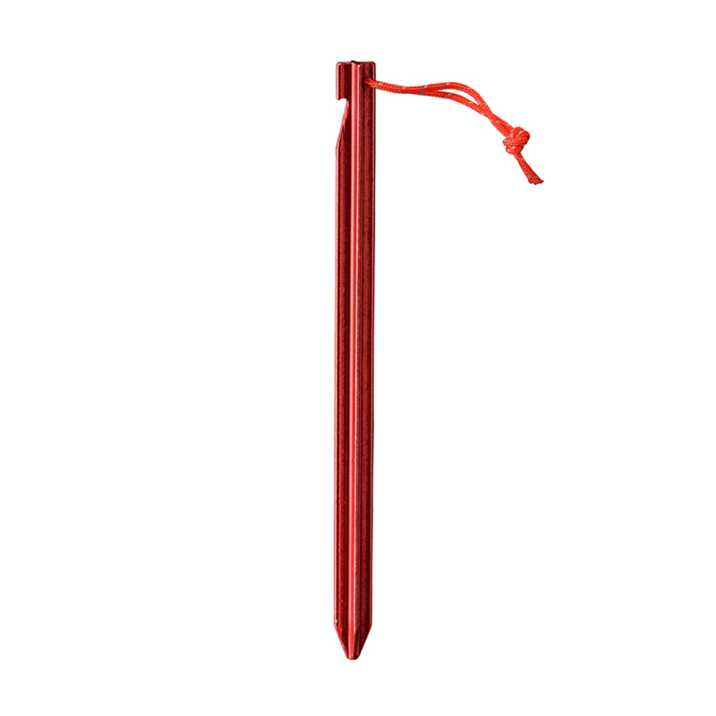 三峰地钉帐篷天幕地席风绳子 超轻超强7075四棱铝合金地钉地丁