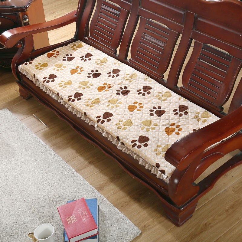 冬季红实木沙发垫防滑三人座垫加厚木质组合沙发坐垫椅垫四季通用