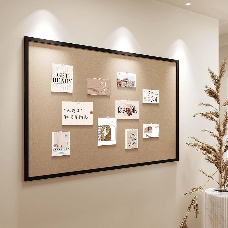 毛毡板照片墙羊毛毡墙贴毛毡版软木板背景板毛粘板展示墙客厅玄关