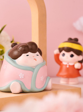 可爱治愈系小摆件少女心卧室儿童公主房装饰品办公桌摆设创意礼品