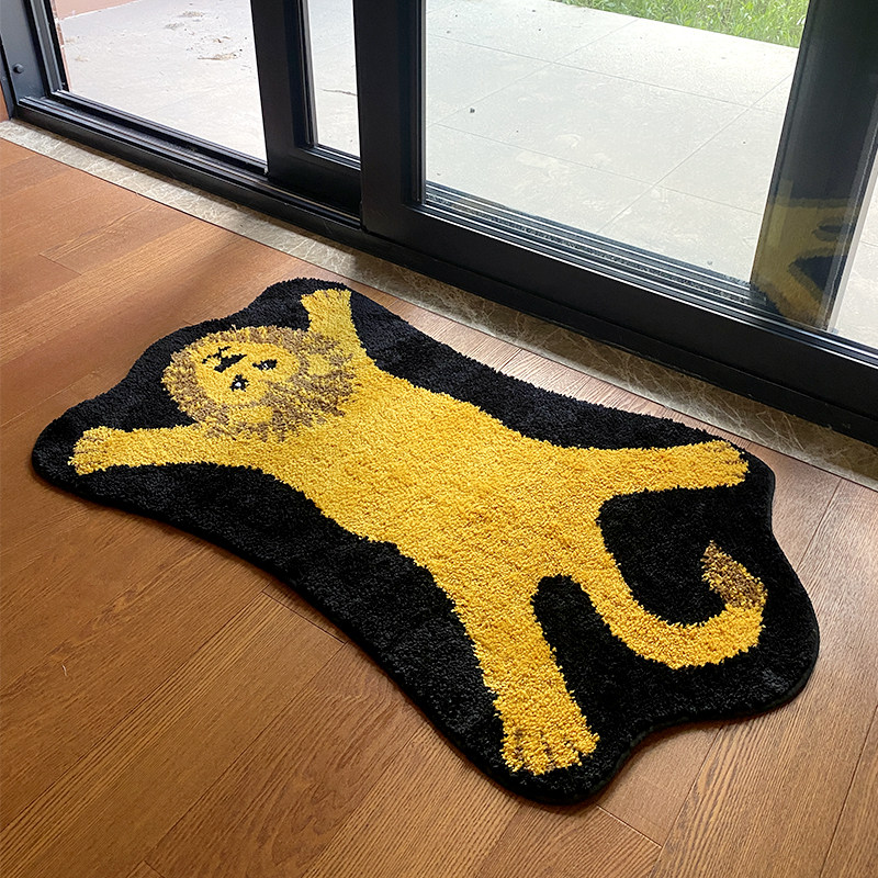 卡通卧室床边毯异形入户进门浴室防水防滑垫吸水日系风地毯垫子,居家布艺,床边毯,淘宝优惠券,粉丝福利购,淘宝优惠卷