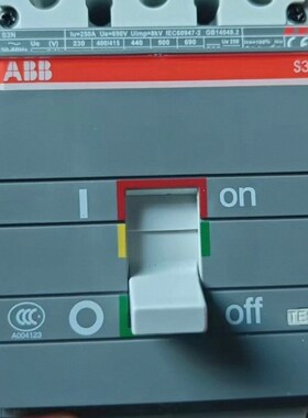 余货新abb断路器 s3n250 r200  3p f f 1sda013491r1 200a询价