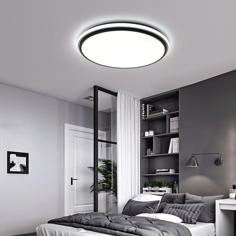 卧室灯2025年新款客厅灯简约现代大气主卧室圆形灯具中山LED吸顶