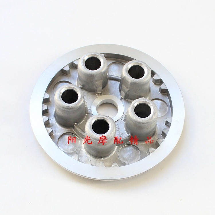适用GN125H GN125F GN125-2钻豹 EN125睿摩托车离合器压盘 小鼓