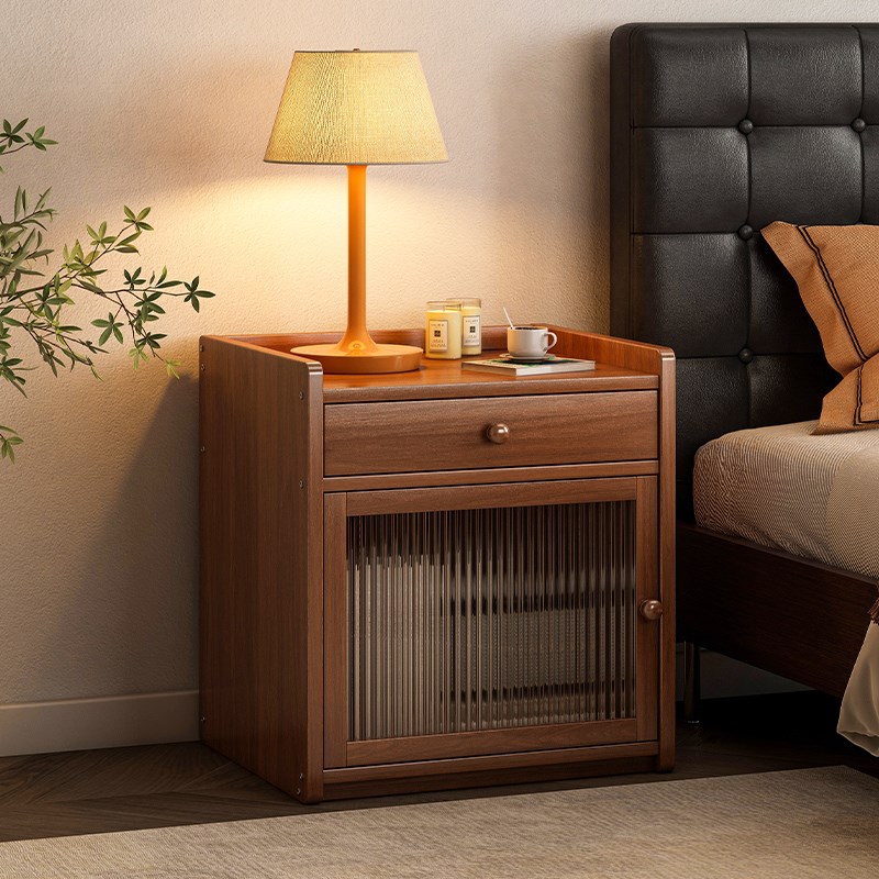 床头柜出租房用2024新款现代简约小型置物收纳家用卧室简易床边柜