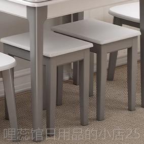 高档木岩板折叠餐桌家轻用小户型实可伸现代简约奢桌椅组缩合灰色