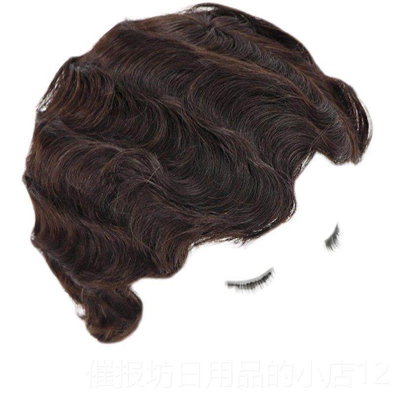 正品真人发假发上发海头古波浪短复卷发怀旧民国旧上海情风旗袍假,美发护发/假发,日常整顶假发,淘宝优惠券,粉丝福利购,淘宝优惠卷