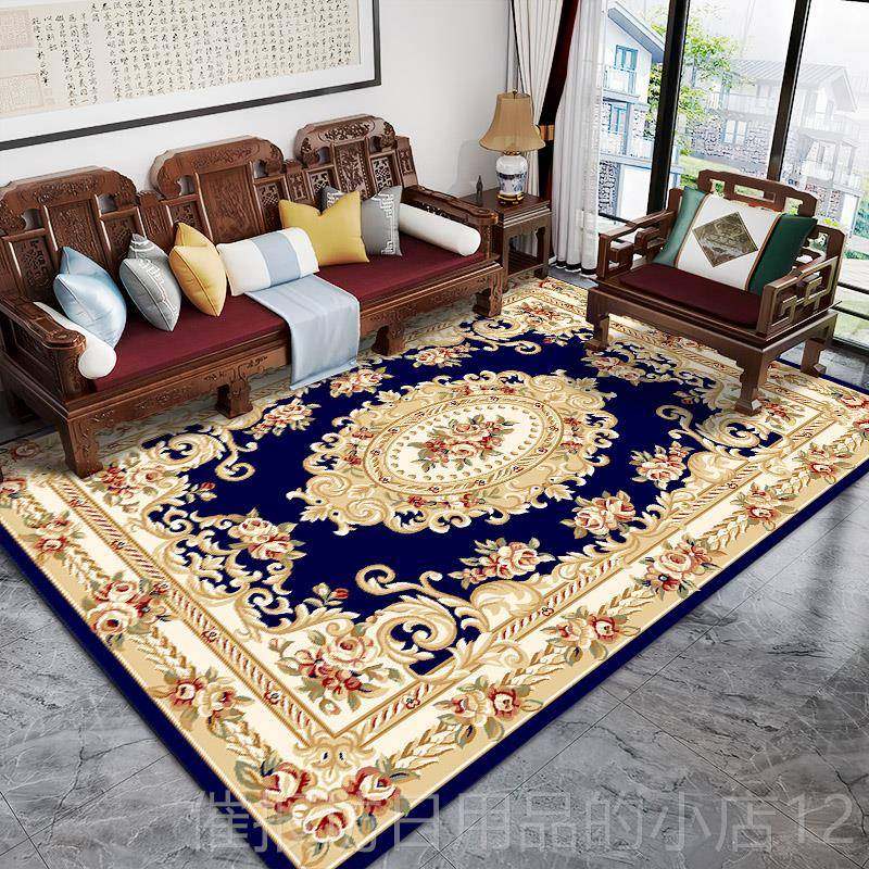 正品华东升欧中式羊毛混用纺客厅地毯奢家轻奢沙发垫茶式几毯卧室