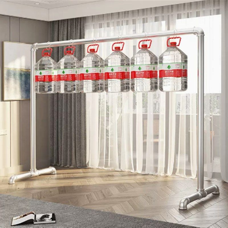 镀锌钢管晾衣架落地阳台挂衣架简易家用室内室外凉挂晒被子晾衣杆,收纳整理,置地/升降晾晒衣架,淘宝优惠券,粉丝福利购,淘宝优惠卷