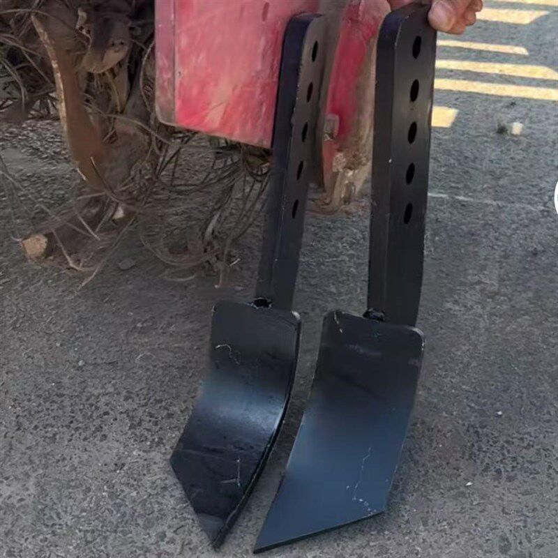 旋耕机边犁高低调节黑色边犁新款收边犁边犁尖侧边犁削边器扣边犁