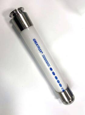 GREATFLEX白色灌装机械用铂金硫化夹布耐高温管FP40厂家