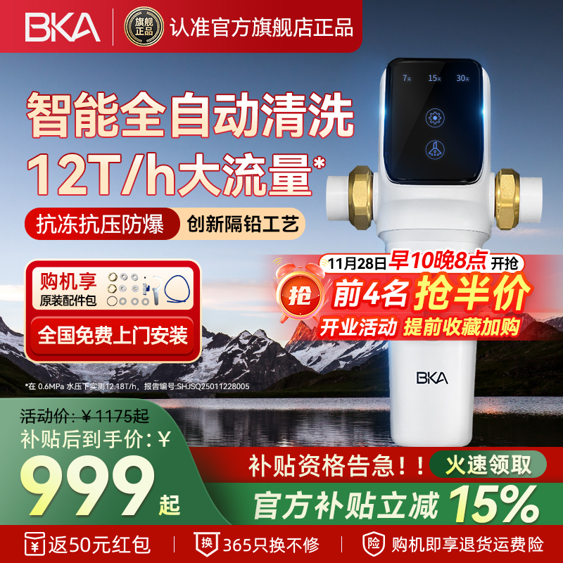BKA反冲洗防爆AC28前置过滤器