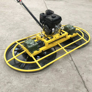 手持式双盘抹光机 混凝土施工收光机路面机械80型1米型地面磨光机