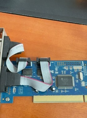 DTECH帝特 PCI转串口卡 型号PC0098 蓝色。适用