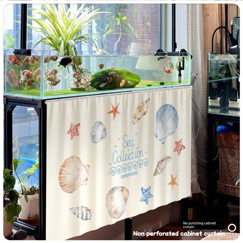 鱼缸底柜窗帘攀爬宠物饲养箱鱼缸架窗帘轨道丑陋窗帘遮光窗帘遮阳,居家布艺,门帘,淘宝优惠券,粉丝福利购,淘宝优惠卷