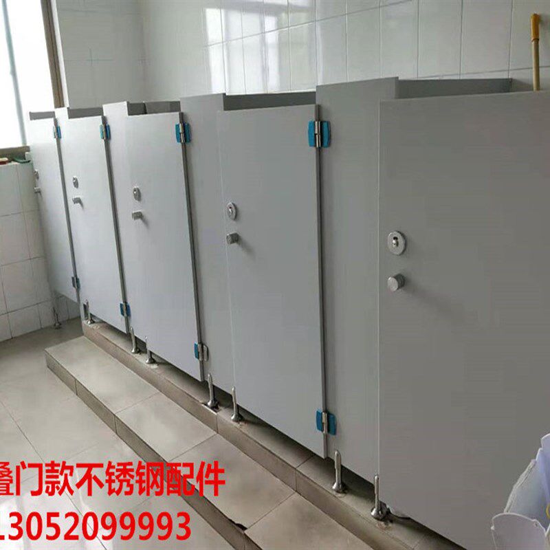 洗手间L型一字T型卫生间厕所挡板彩钢房简易隔断男女蹲坑便槽隔板