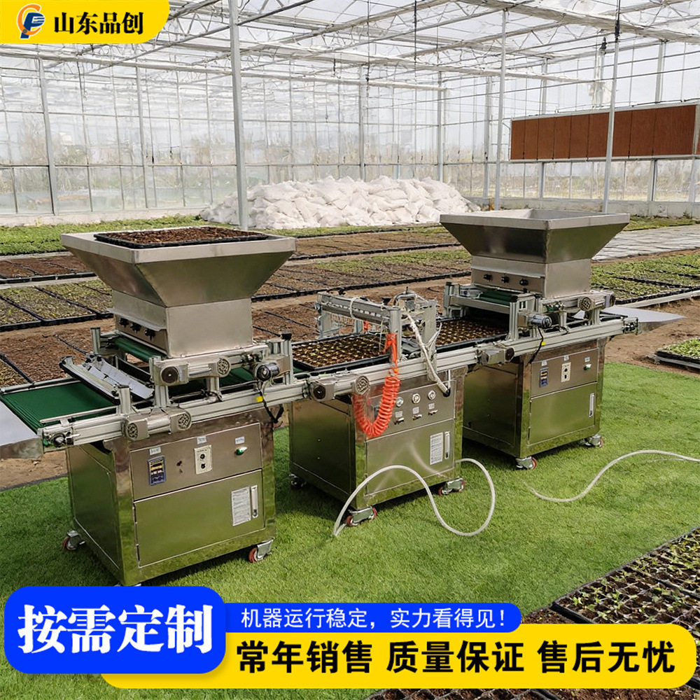 田间大棚花卉漂盘育苗机针吸式穴盘播种机漂盘育苗种植设备