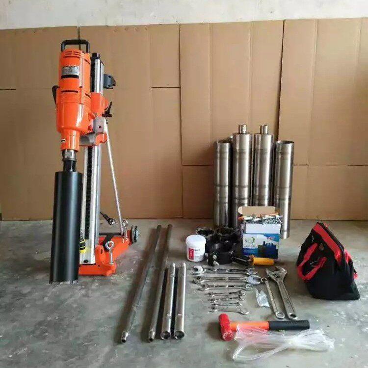 混凝土取芯机生产厂家公路取芯机价格零售铁钻孔取芯机配件